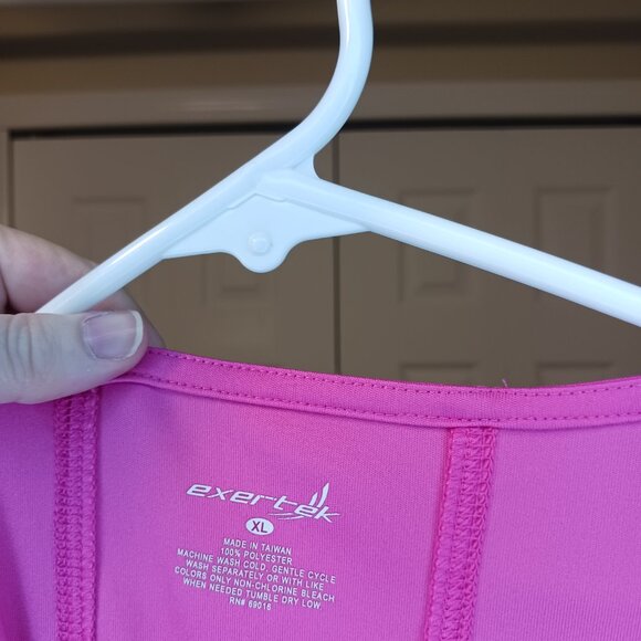 #102 3/$18 - Exertek Pink Tank Top Size XL - Picture 5 of 5